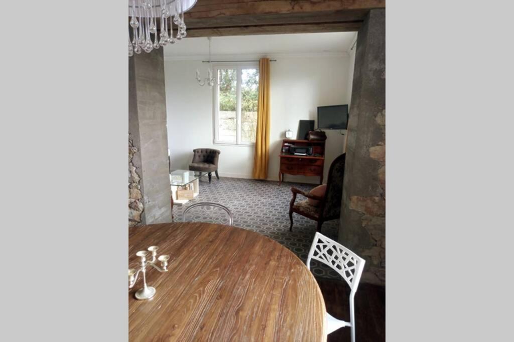 Kermaravel, Le Petit Manoir En Bord De Mer. Сен-Поль-де-Леон Экстерьер фото
